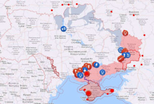 Mapa walk na Ukrainie – aktualne wydarzenia 2022