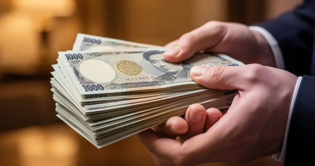 Taylor Swift wspaniałomyślna. Bohaterce z autostrady wręczyła tysiące dolarów Zbliżenie na plik banknotów trzymanych w dłoniach na rozmytym, ciepłym tle w eleganckim oświetleniu.