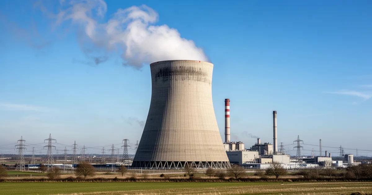 Chłodnia kominowa elektrowni cieplnej