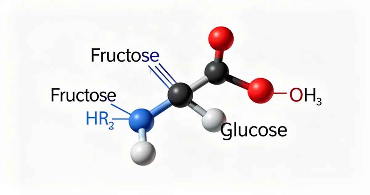 Struktura chemiczna fruktozy i glukozy